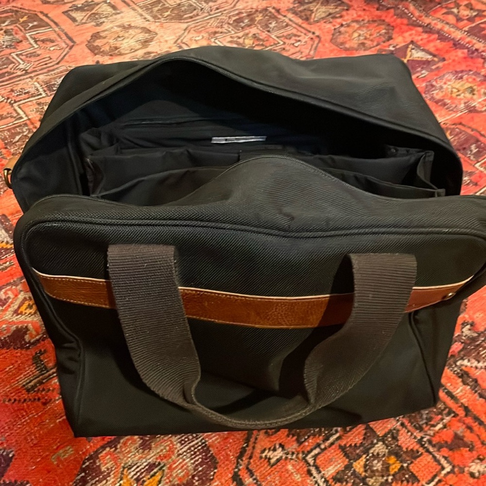 Business/weekend/travel/overnight/shoulder/computer BAG Web nylon-leather